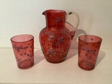 Antique victorian cranberry for sale  KILMARNOCK