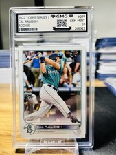 2022 Topps Series 1 Cal Raleigh Rookie #277 GMG classificação 10 Gem estado perfeito 💎 RC comprar usado 2022 Topps Series 1 Cal Raleigh Rookie #277 GMG classificação 10 Gem estado perfeito 💎 RC comprar usado  Enviando para Brazil