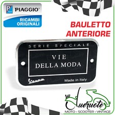 Targhetta bauletto anteriore usato  Barletta