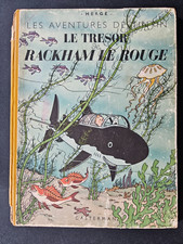Tintin trésor rackham d'occasion  Verzenay
