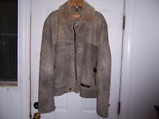 JAQUETA PILOTO BOMBARDEIRO MASCULINA COURO SHEARLING DIESEL XXL comprar usado  Enviando para Brazil