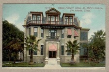 Cartão postal de San Antonio, Texas, Oblate Fathers' Home, St. Mary's College, 1910 comprar usado  Enviando para Brazil