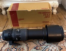 Sigma 170 500mm for sale  COLCHESTER