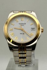 Usado, Vintage por volta de 2005 Banhado a Ouro Masculino 36mm Tissue PR50 Relógio Social ETA Cal.F06.111 comprar usado  Enviando para Brazil