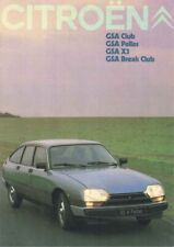 Catalogue brochure citroën d'occasion  Saône