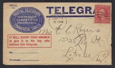 1908 postal telegraph for sale  Appleton