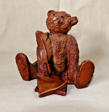 Brown resin teddy for sale  DERBY