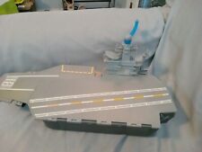 Disney Pixar Aviones USS Flysenhower Portaaviones Juguete 18 1/2" Largo INCOMPLETO segunda mano  Embacar hacia Argentina