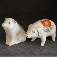 Two vintage crested for sale  COULSDON
