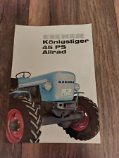 Riginal prospekt eicher gebraucht kaufen  Bayreuth