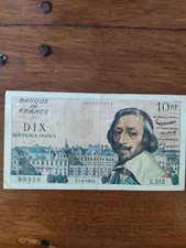 Billet 10f richelieu d'occasion  Lempdes-sur-Allagnon
