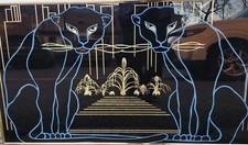 Art deco panthers for sale  Little Falls