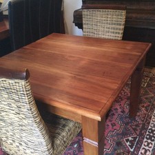 Dining table wicker for sale  HASLEMERE
