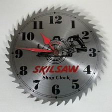 saw blade painted clock for sale  San Jose