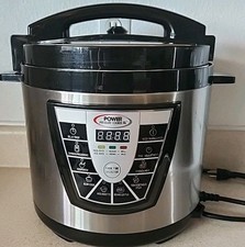 Panela de pressão elétrica XL 8 quartos prata preta PPC780 testada funciona comprar usado  Enviando para Brazil