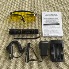 Lanterna de detecção LED luz violeta Spectroline Opti-Lux 400, usado comprar usado  Enviando para Brazil