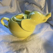 Yellow elephant teapot for sale  LONDON