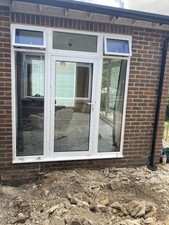 White aluminium double for sale  SALISBURY