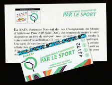 Ticket métro parisien d'occasion  Houilles