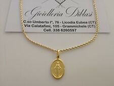 Collana medaglia madonna usato  Grammichele