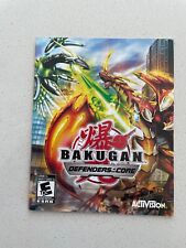 BAKUGAN DEFENDERS OF THE CORE - PLAYSTATION 3 PS3 - MANUAL DE INSTRUÇÕES SOMENTE, usado comprar usado  Enviando para Brazil