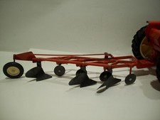 Usado, Antigo ERTL ALLIS CHALMERS TRATOR DE BRINQUEDO 4 FUNDOS ARADO METAL FUNDIDO, DYERSVILLE, IOWA comprar usado  Enviando para Brazil