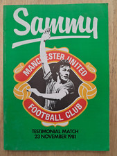 Manchester united 23.11.81 for sale  SOUTHAMPTON