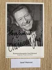 Josef meinrad autogramm gebraucht kaufen  Zwickau