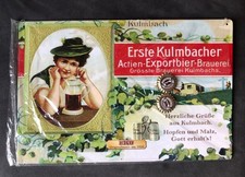 Blechschild kulmbacher werbesc gebraucht kaufen Blechschild kulmbacher werbesc gebraucht kaufen  Celle