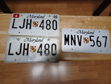 Maryland obsolete license for sale  Fallston