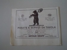 Advertising pubblicità 1930 usato  Salerno