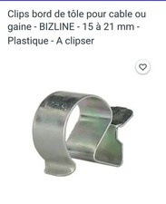Clips bord tôle d'occasion  Marmoutier