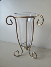 Clear plastic vase for sale  BURTON-ON-TRENT