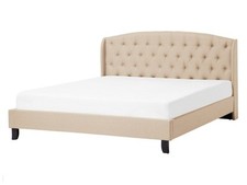 Bett polsterbett beige gebraucht kaufen  Wietzendorf