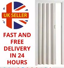 Folding door white for sale  LONDON