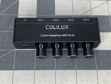 Mixer de áudio AM-K4 6,35mm [ruído ultrabaixo, AMP HiFi] entrada de linha de 4 canais 1/4” mini, usado comprar usado  Enviando para Brazil