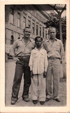 Rppc two men for sale  Vallejo