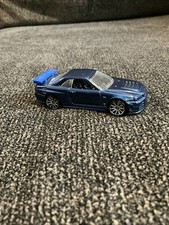 2010 Hot Wheels Nissan Skyline GT-R (R34) 2010 Novo Modelo (Azul) Solto comprar usado  Enviando para Brazil
