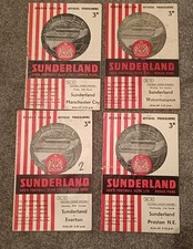 sunderland programmes for sale  SEAHAM