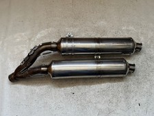 Racing doppelrohr auspuff gebraucht kaufen  Nierstein