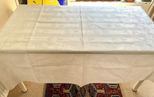 Vintage linen damask d'occasion  Expédié en Belgium