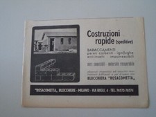 Advertising pubblicità 1943 usato  Salerno
