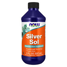 NOW FOODS Silver Sol Liquid 8 fl oz comprar usado  Enviando para Brazil