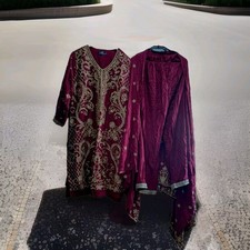 Indische kleidung fadenarbeit gebraucht kaufen  Elmshorn