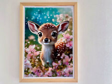 Kinderzimmer bild bambi gebraucht kaufen  Alzey