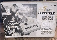 Compressor de ar vintage Sears na caixa anos 60 excelente estado pneu portátil comprar usado  Enviando para Brazil