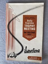 Race programmes september for sale  FAREHAM