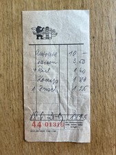 Rar rarität kassenbon gebraucht kaufen  Berlin