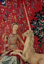 Cpm tapisserie dame d'occasion  Marchaux