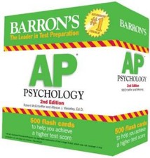Barron psychology flash for sale  Montgomery